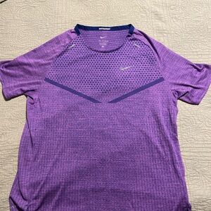 Nike Dri-Fit Purple Athletic Shirt